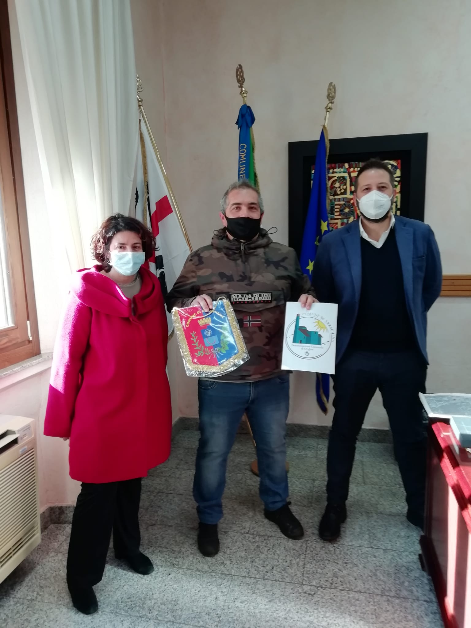 Arzachena iscrizione n1 registro DECO Cristina Usai Gian Luca Marras e sindaco Ragnedda 4