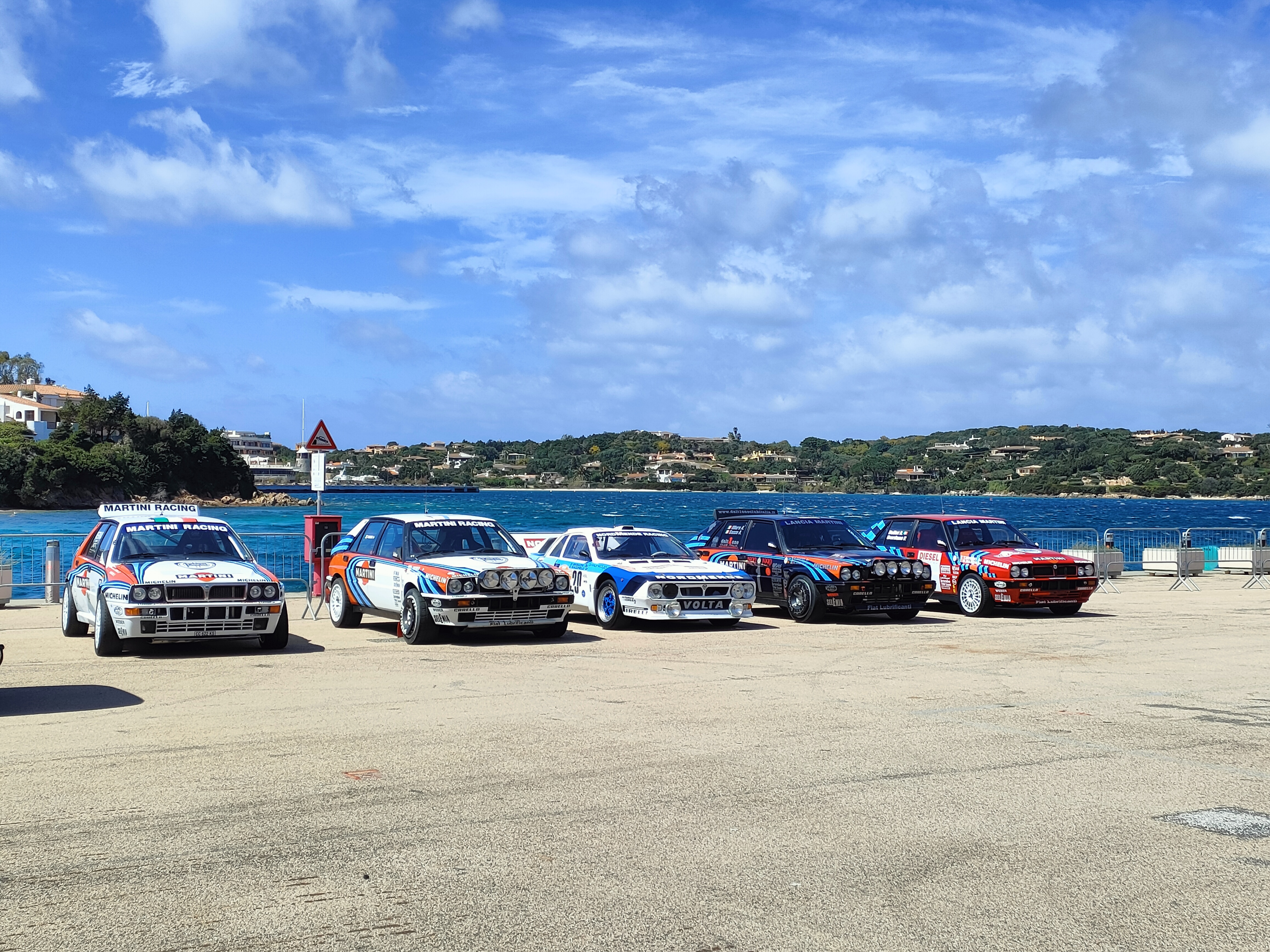 Auto storiche in gara al rally Costa Smeralda