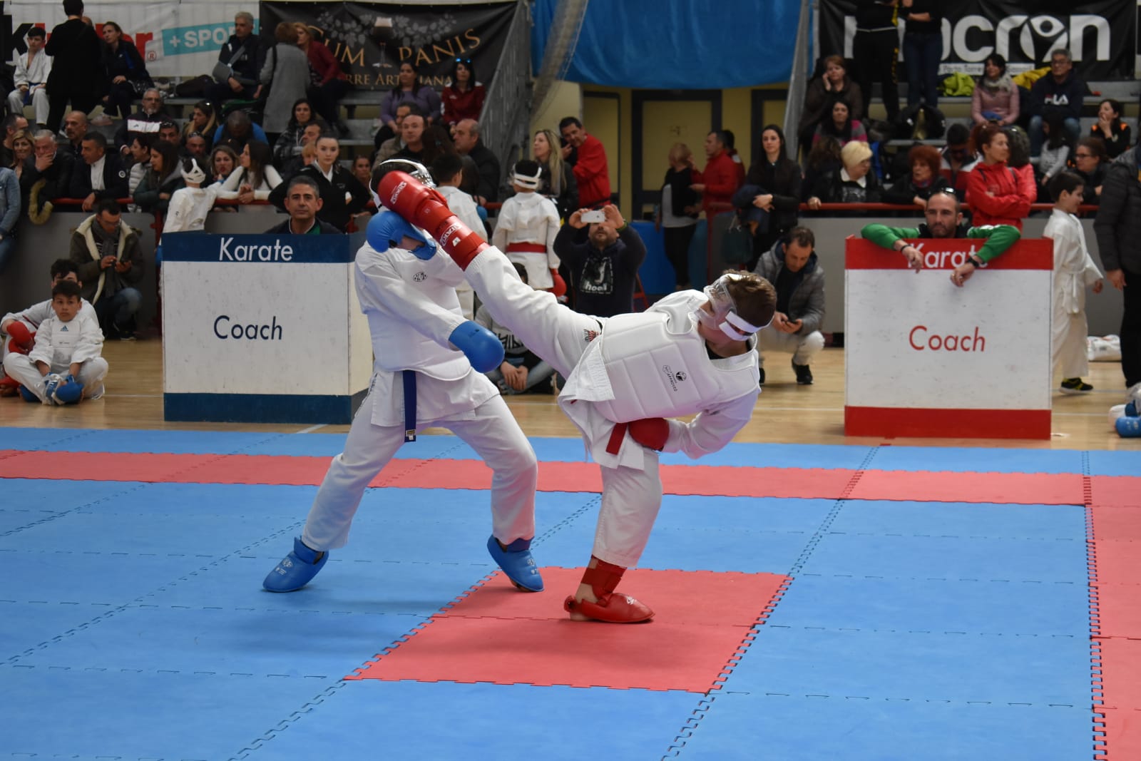 competizione di karate 