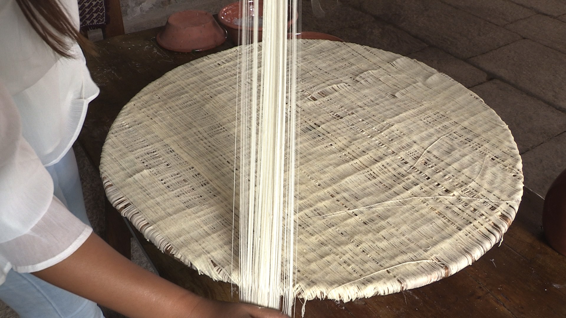 lavorazione del pane tipico Filindeu