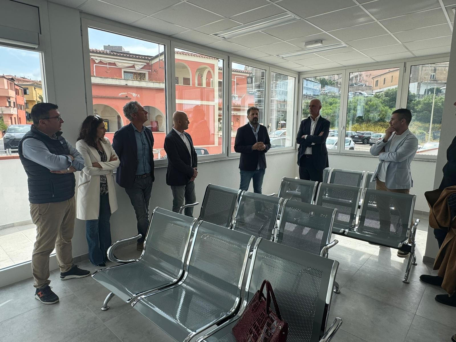 Un momento dell'incontro tra Amminstrazione comunale e dirigenza ASL