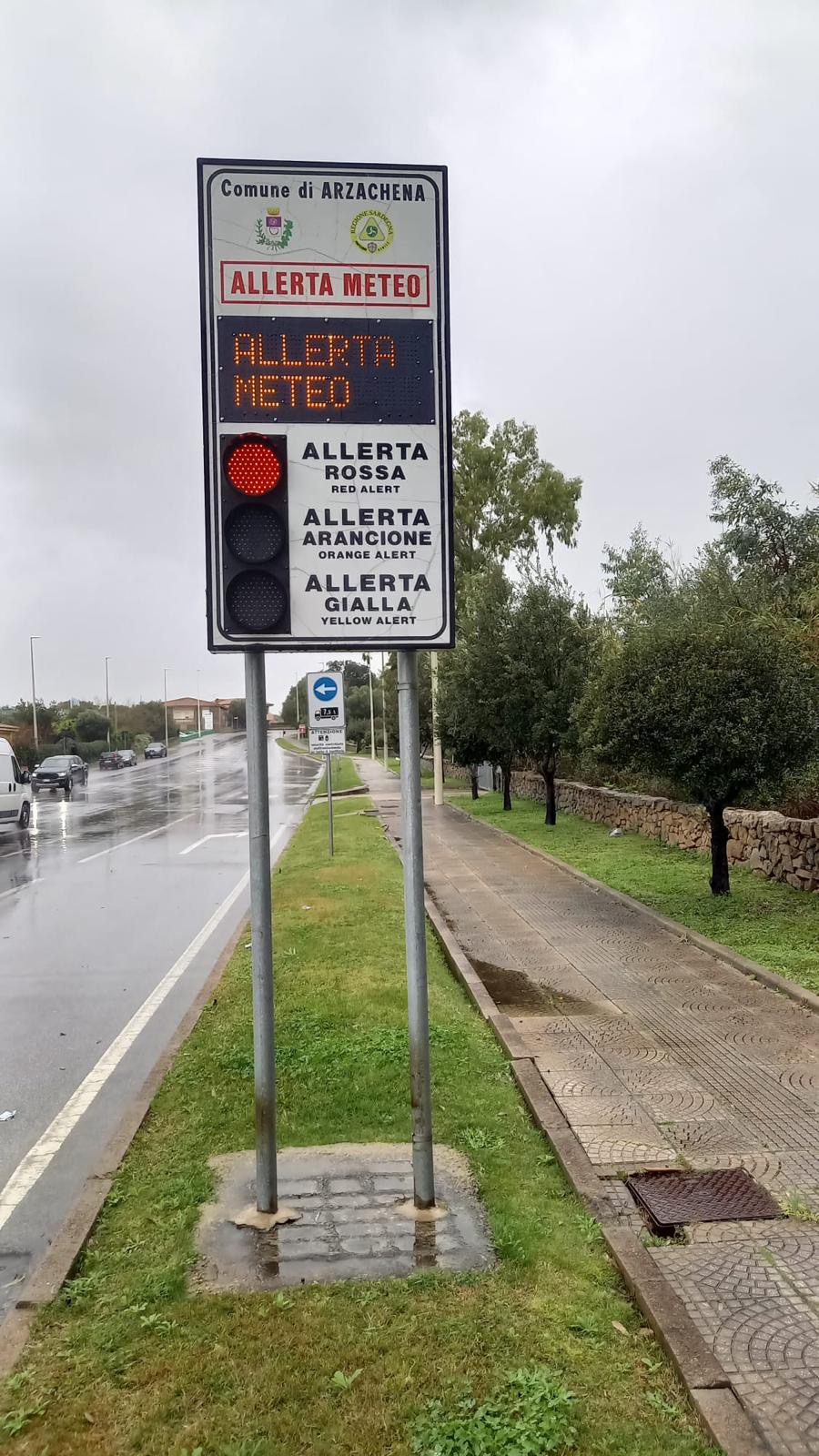 immagine repertorio allerta ad Arzachena